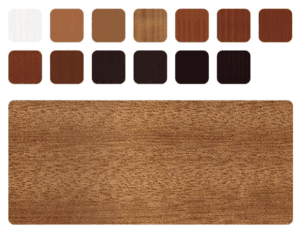 Folienfarben mit Holzdekor
