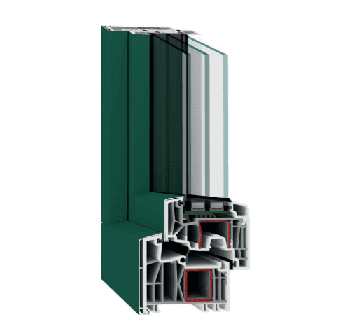 Fenster aus PVC-Alu