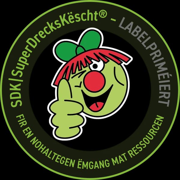 SuperDrecksKëscht – Gütesiegel für nachhaltiges Abfallmanagement